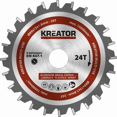 Kreator KRT020501 Pílový kotúč univerzálny 89mm, 24T