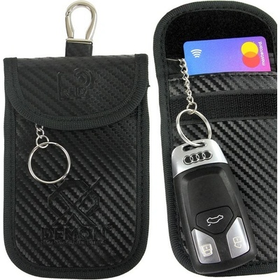 Klíčenka RFID Pouzdro na autoklíče 12,5x8,5cm DEMON 66098