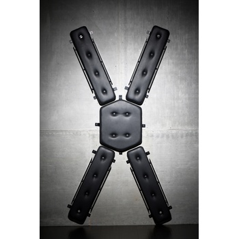 Image 1 of Master Series Masters St. Andrew's Cross Black