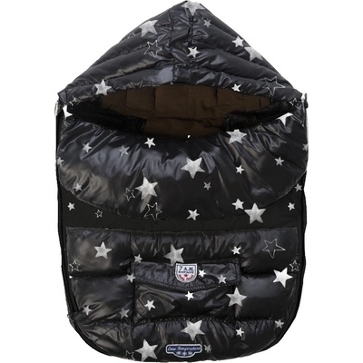 7 AM Enfant Baby Shield Print Black Stars L