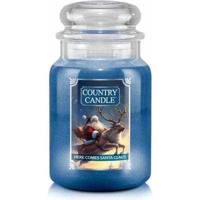 Country Candle Here Comes Santa Claus 737 g