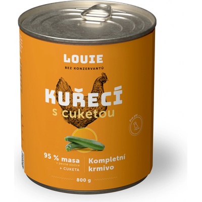 Louie Dog kuracie s cuketou 800 g