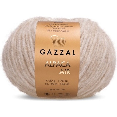 Příze Alpaca Air 74 béžová melange