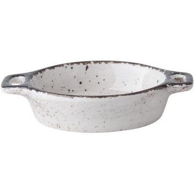 Flowl Atelier miska šedá s držadly 7.2 cm Gaya 452171