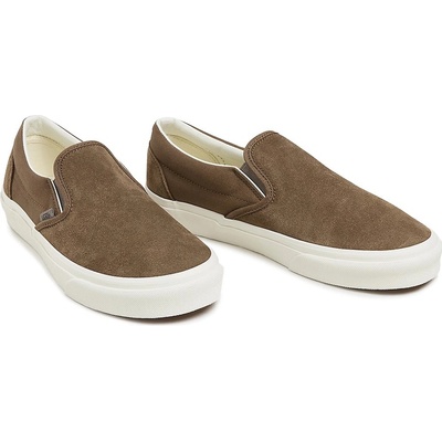 Vans Classic Slip-On canvas/suede coffee liqueur – Zboží Mobilmania