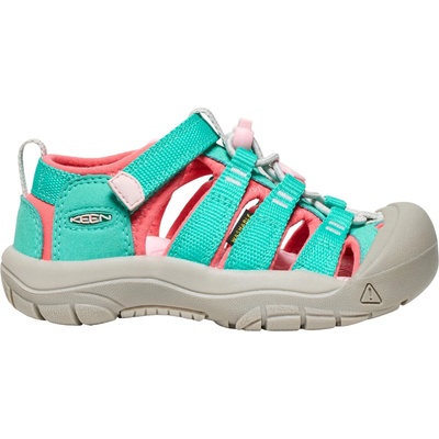 KEEN Детски сандали Keen Kid's Newport H2 Sandals - Bright Aqua / Giggle Pink - размер 30 (EU) (702-1680-2115)