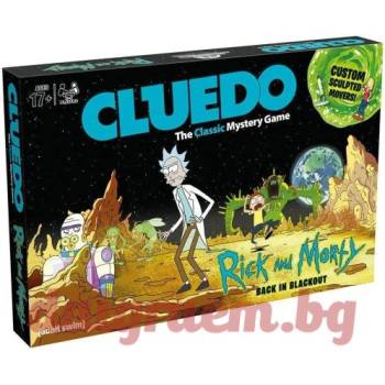 Winning Moves Настолна игра Cluedo Рик и Морти, Cluedo Rick and Morty (WM03210)