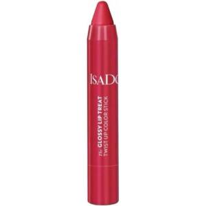 IsaDora Гланц за обем The Glossy Lip Treat, 12 Rhubarb Red, 3.3 g - baby