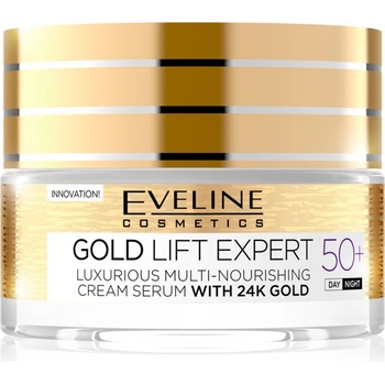 Image 1 of Eveline Cosmetics Gold Lift Expert дневен и нощен крем против бръчки 50+ 50ml