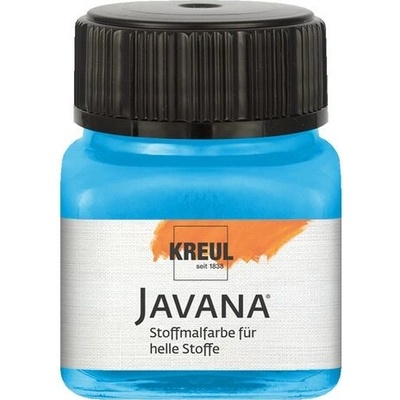 Farba na svetlý textil Javana 20 ml azúrová modrá