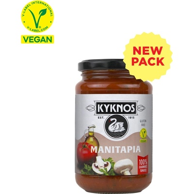 Kyknos Řecká rajčatová omáčka s žampiony 350 g