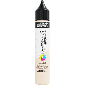 Daler-Rowney System3 АКРИЛНА боя Peach Pink 29, 5 ml 1 бр (139029578)