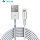 Devia EC080 USB - Lightning, 1m, bílý