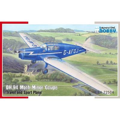 Special Hobby DH.94 Moth Minor Coupe ‘Travel and Sport Plane’ 1:72