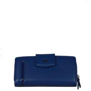 Image 1 of Дамски портфейл естествена кожа 2714 син