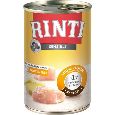 RINTI RINTI Sensible 6 x 400 г - пилешко месо и картофи