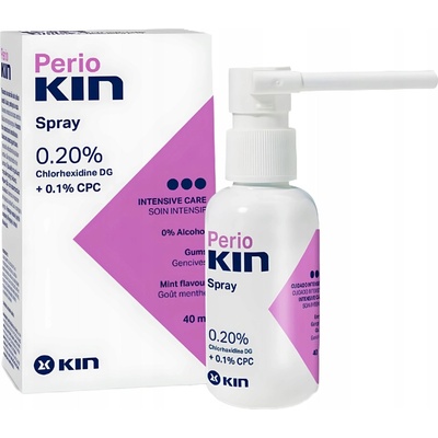 PerioKIN Spray 0,20 % sprej s chlorhexidinem na záněty dásní 40 ml