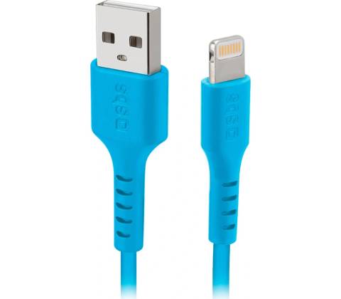 SBS TECABLEUSBIP589A USB-A Lightning modrý