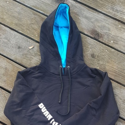 BornToSwim sweatshirt hoodie black