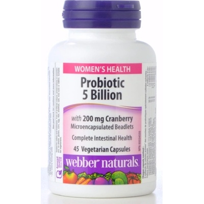 Webber Naturals proBiotika s brusinkami pro ženy 45 kapsúl
