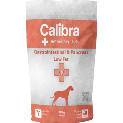 Calibra Veterinary Diet Dog Gastrointestinal & Pancreas Low Fat 0,1 kg