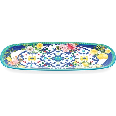 Guzzini Чиния за предястия Flowers & Lemon 39, 5 см синя (28190952)