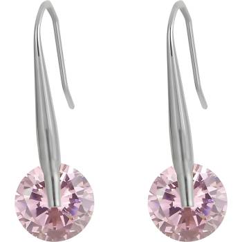 HARAHU Обеци br-20666 - Сребриста / Розова kp20666 (br-20666)