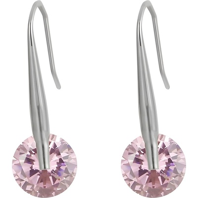 HARAHU Обеци br-20666 - Сребриста / Розова kp20666 (br-20666)