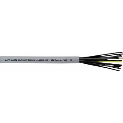 Lapp CLASSIC 110 1119200/500 riadiaci kábel 100 G 0.75 mm² 500m sivá