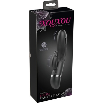 XouXou Silicone E-Stim Rabbit Vibrator – Zboží Dáma