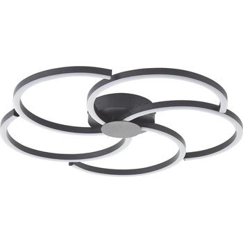 Brilliant - LED Димируем плафон FICO LED/32W/230V Ø 57 см черен (BI0185)