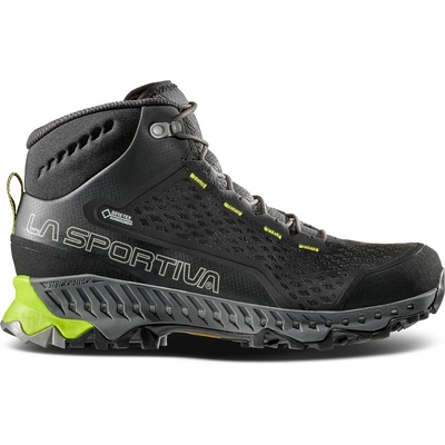 La Sportiva Мъжки туристически обувки La Sportiva Stream GTX Walking boots - Carbon / Apple Green II - размер 41 (EU) (019-0338-0613)