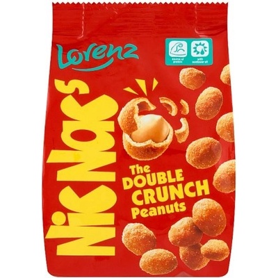 Lorenz Nic Nac's Arašidy lúpané pražené v chrumkavom pikantnom cestíčku 125 g