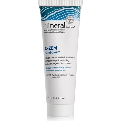 Ahava Clineral X-ZEM intenzívny krém na ruky proti podráždeniu a svrbeniu pokožky 125 ml