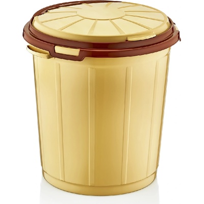 Dünya Plastik DUNYA-Кош за смет 50L Ø41xh50cm (02008) 2 цвята (0151321)