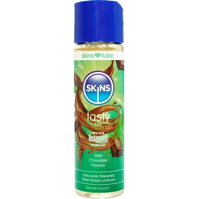 SKINS Лубрикант на водна основа skins - tasty water-based lubricant mint & chocolate 130 ml