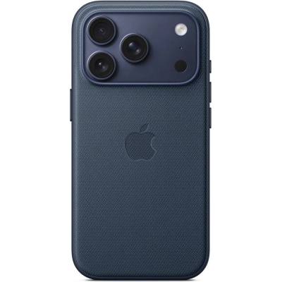 Apple Оригинален хибриден текстилен кейс с MagSafe за iPhone 17 Pro - Apple iPhone TechWoven Case with MagSafe Blue (mgf44zm/a)