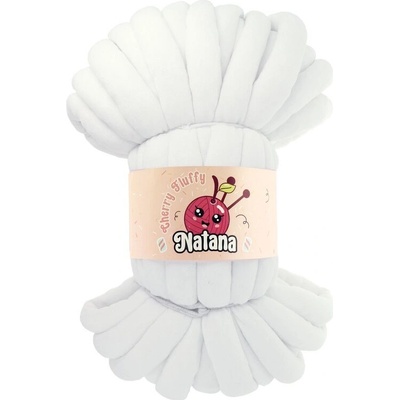 Natana Cherry Fluffy 12 biela
