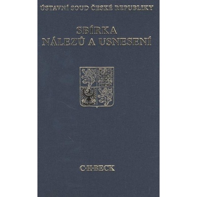Sbírka nálezů a usnesení ÚS ČR, svazek 60 + CD