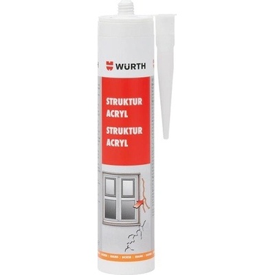 Würth Strukturovaný akryl 310 ml bílá