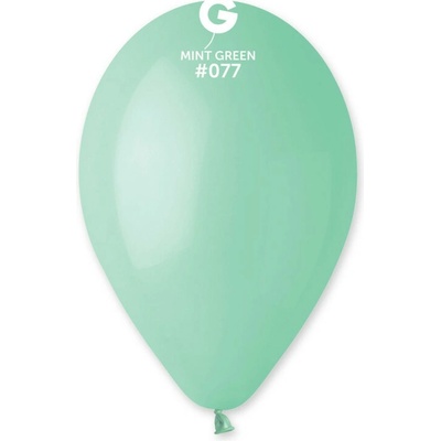 SMART Balóniky ZELENÁ MÁTOVÁ MINT pastelová 26 cm