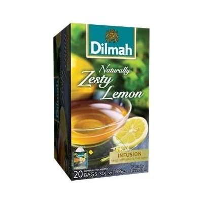 Dilmah ovocný čaj Naturally Zesty Lemon 20 x 1,5 g