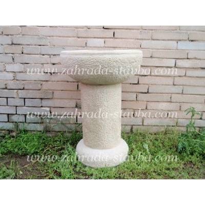 Zahradní umyvadlo kamenné