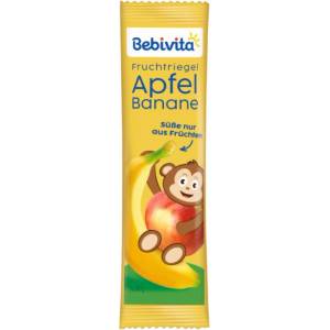 Bebivita Плодов бар ябълка и банан 25 гр