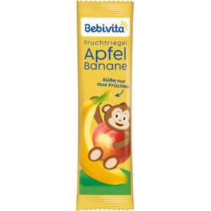 Bebivita Плодов бар ябълка и банан 25 гр