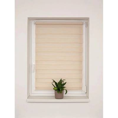 DeCori Roleta den a noc Wood 73x150 cm sv. béžová č.BH3001