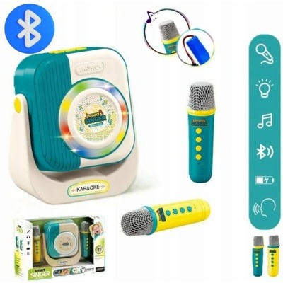 Bounn Dětská karaoke sada se dvěma mikrofony