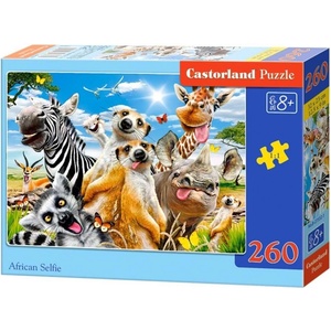 Castorland Пъзел Castorland от 260 части - Селфи с животни (В-27552-1) - baby