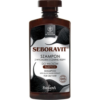 Farmona Seboravit šampón pre mastné vlasy a vlasovú pokožku Black Radish Extract 330 ml