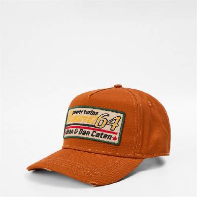 Бейзболна шапка DSQUARED2 Men's DSQ Power Twin Baseball Cap - Orange